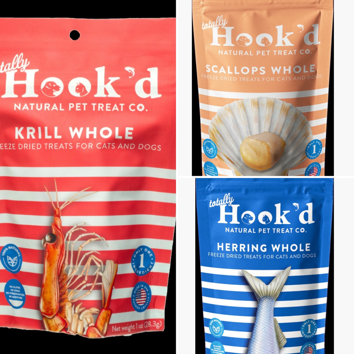 Totally Hook'd - Freeze Dried Fish – Treats By Zeets
