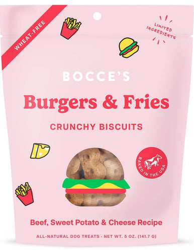 Bocce Bakery - 5oz Burgers and Fries
