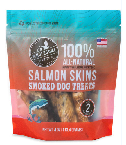 Wholesome Pride - 4oz Smoked Salmon Skins