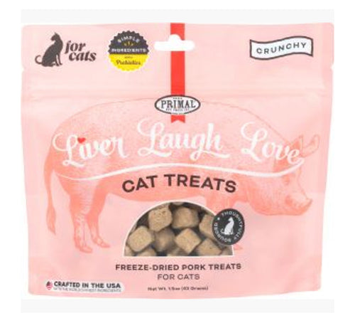 Primal - 1.5oz Cat Treats - Freeze Dried Pork