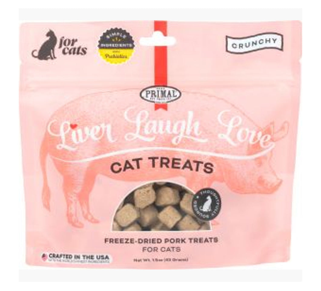 Primal - 1.5oz Cat Treats - Freeze Dried Pork