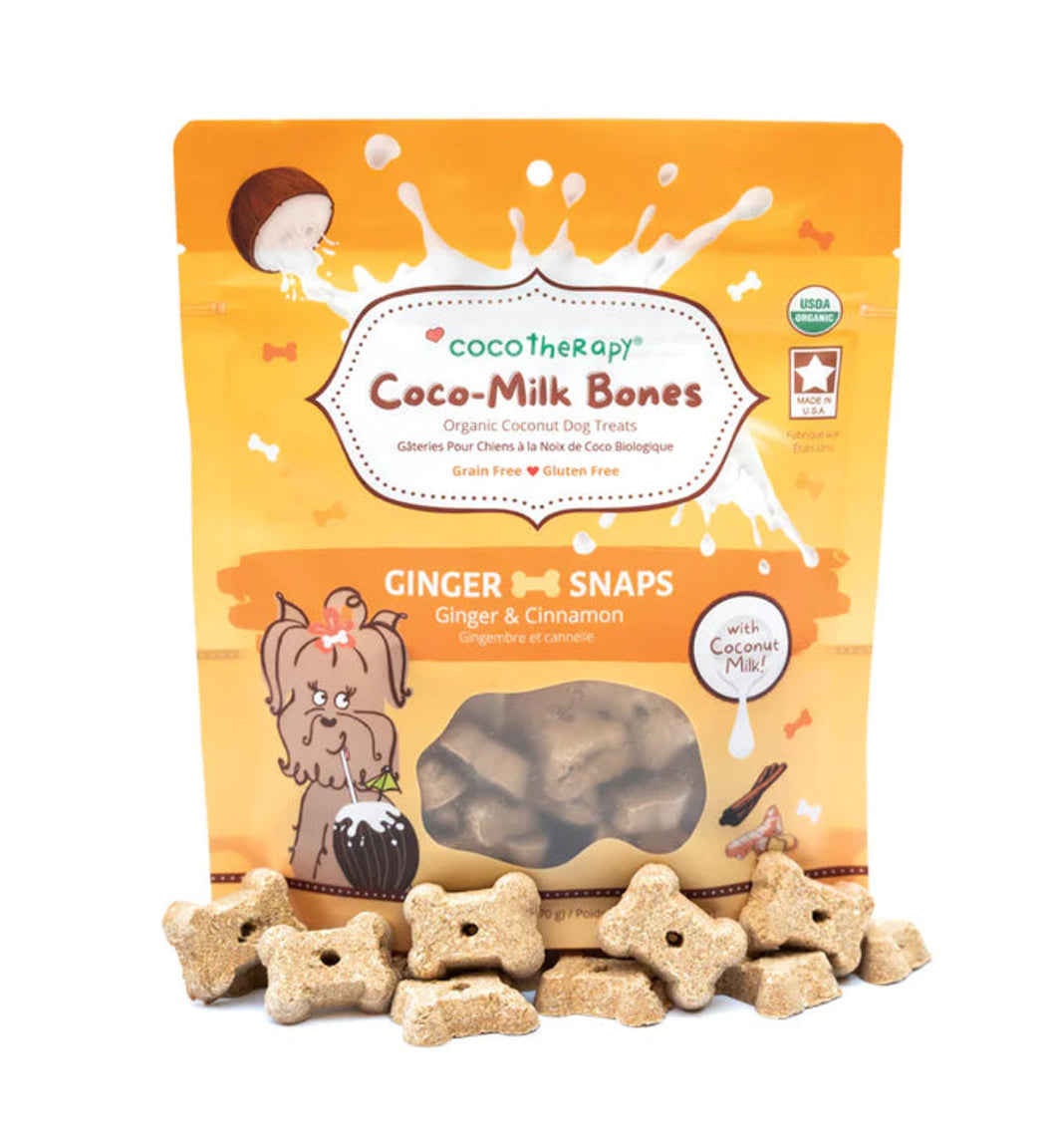 Coco Therapy - 6oz Ginger Snaps with Ginger and Cinnamon