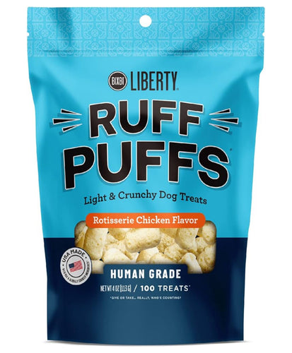 Liberty - 4oz Light & Crunchy - Ruff Puffs - Chicken