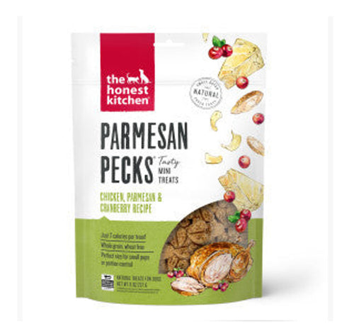 The Honest Kitchen - 8oz Parmesan Pecks - Chicken,Parmesan and Cranberry