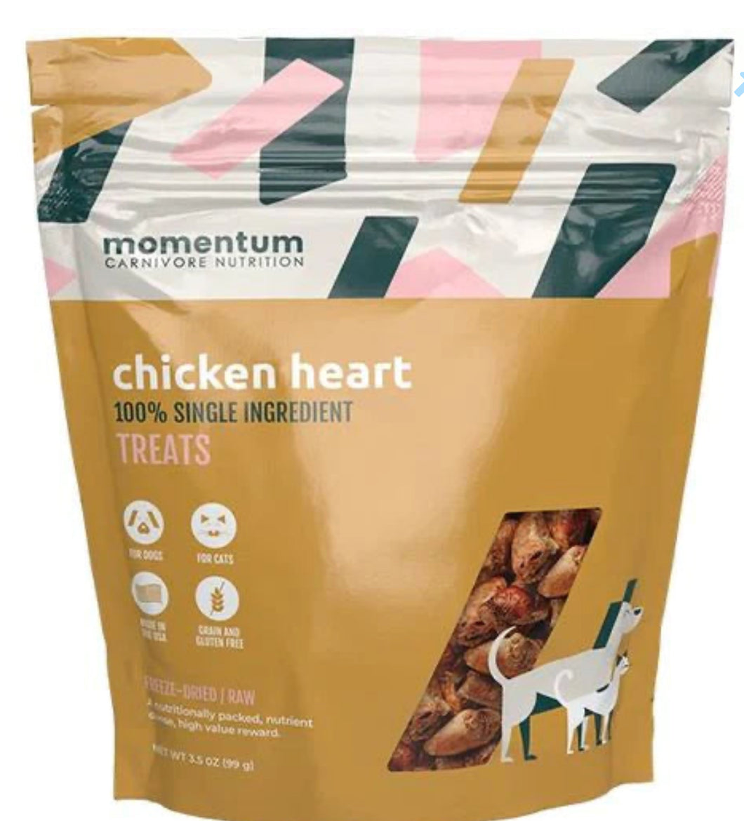 Momentum - 3.5oz Chicken Hearts