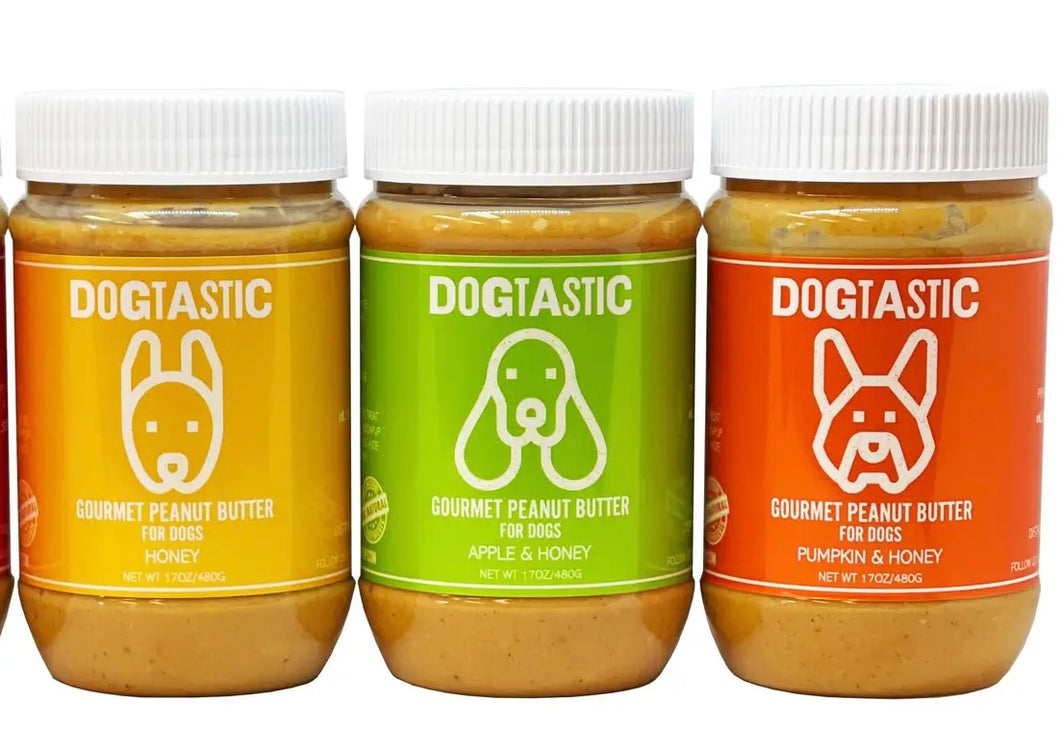 Dogtastic - 17oz Organic Gourmet Peanut Butter