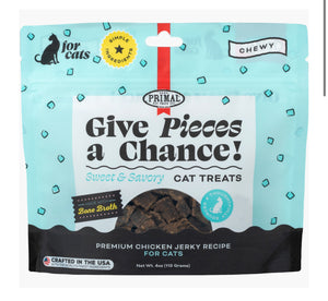 Primal - 4oz Cat Treats - Chicken Jerky
