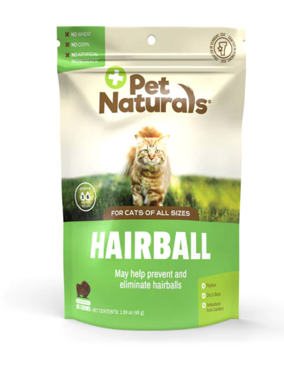 Pet Naturals - 1.59oz 30ct Hairball Chews