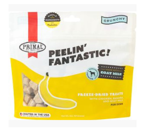 Primal - 2oz Freeze - Dried Banana with Chicken