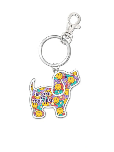 Puppie Love - KeyChain - Be Kind To Your Mind