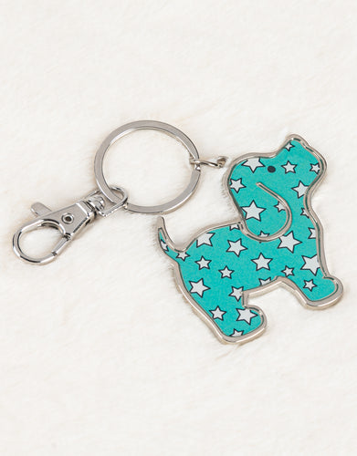 Puppie Love - Stay Pawsitive Keychain