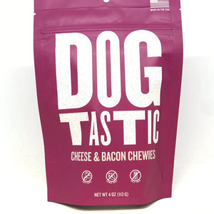 Dogtastic - 4oz Cheddar and Bacon Chewies