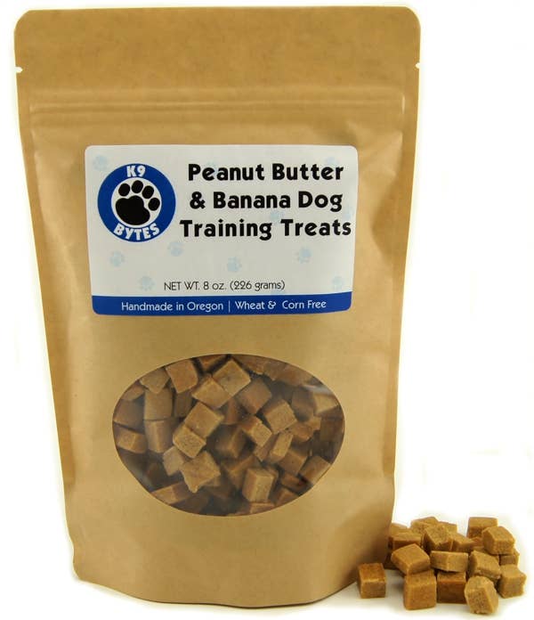 K9 Bytes, Inc. - Peanut Butter and  Banana Training Treats