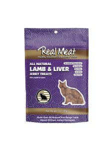 Real Meat- 3oz Lamb & Liver Jerky Treats