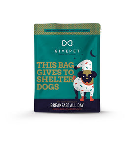 GivePet - 12oz Breakfast All Day - Bacon, Egg, and Orange