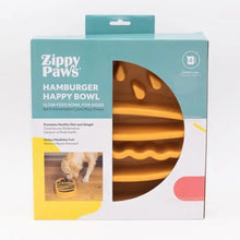 Load image into Gallery viewer, Zippy Paws - Hamburger - 4 Cup Slow Feeder