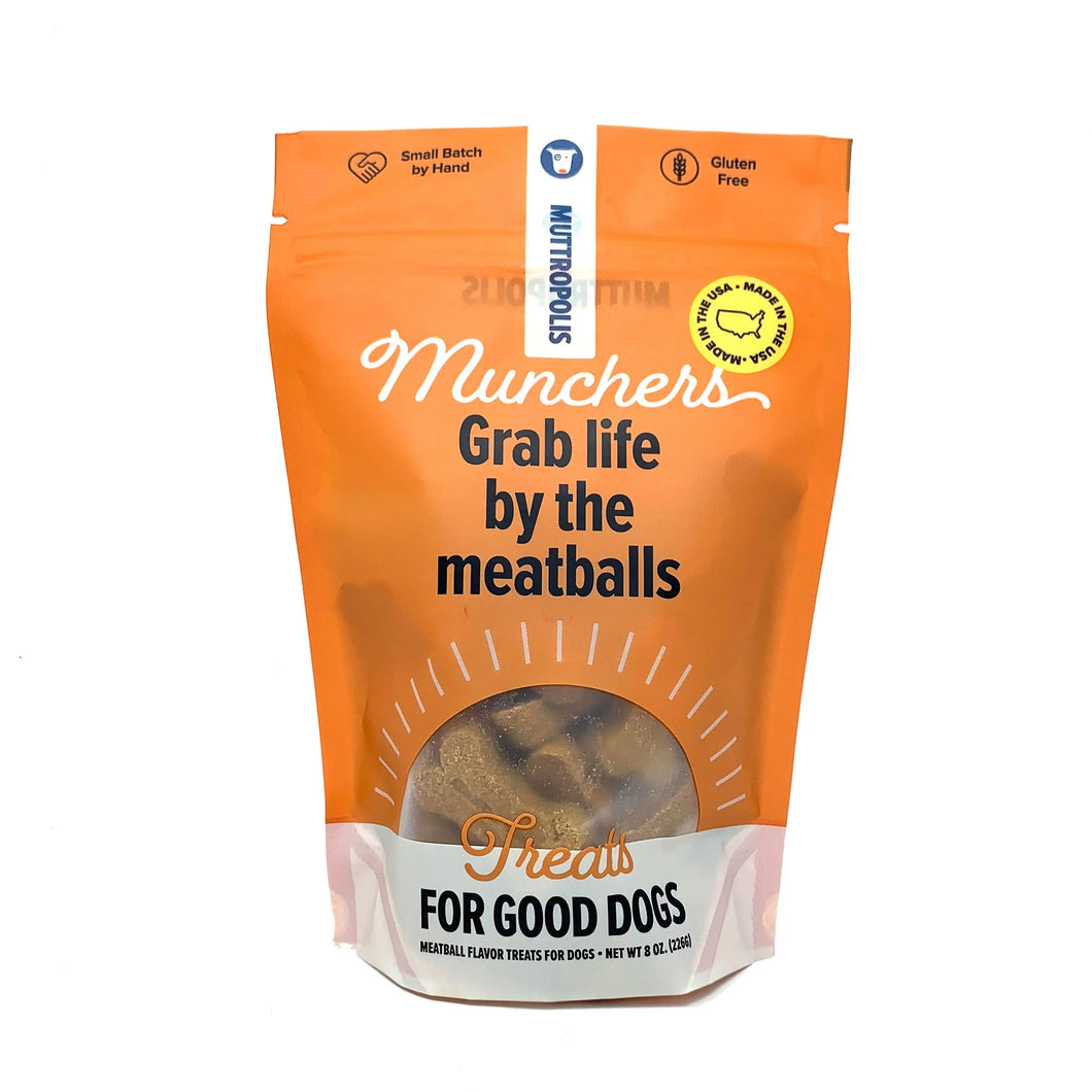 Muttropolis- 8oz Munchers - Meatball Flavor