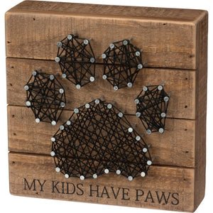String Art - Kids Have Paws