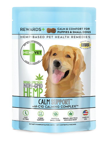 HempVet - 30ct Calm and Comfort - Small Dogs and Puppies