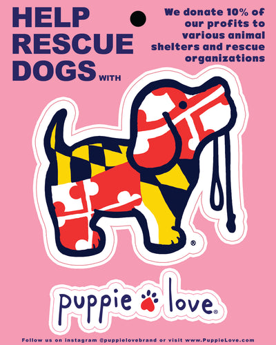 Puppie Love - Sticker - Maryland