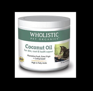 Wholistic Pet Organics - 8oz Coconut Oil