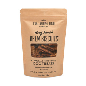 Portland Pet Food - 5oz Beef Broth Brew Biscuits