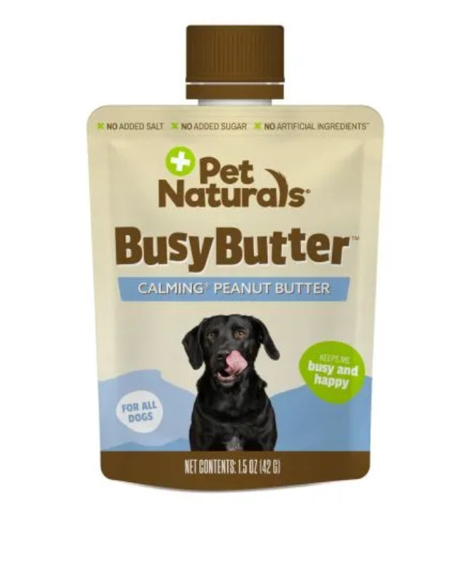 Pet Naturals - 1.5oz Busy Butter - Calming Peanut Butter