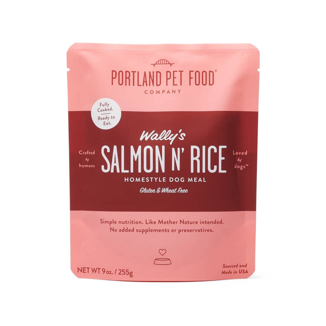 Portland Pet Food - 9oz Salmon and Rice Meal