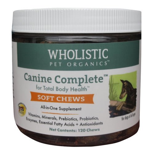 Wholistic Pet Organics - 4.2oz Canine Complete - 60 chews