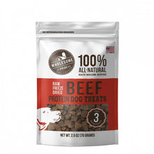 Load image into Gallery viewer, Wholesome Pride - 2.5oz Raw Freeze Dried - Beef Treats