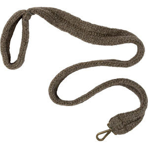 Hand Knitted Wool Leash- 48” Long