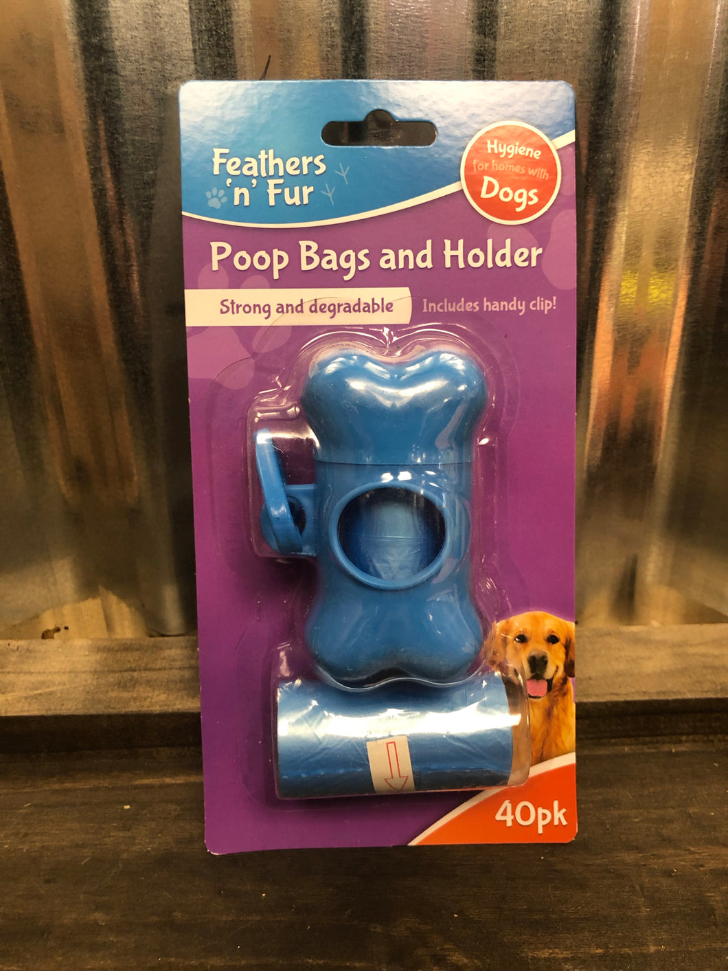 Feathers n’ Fur - Poop Bags and Holder
