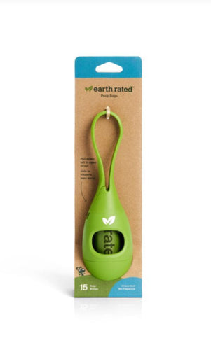 Earth Rated - Unscented - Poop Bag Dispenser with 15 bags